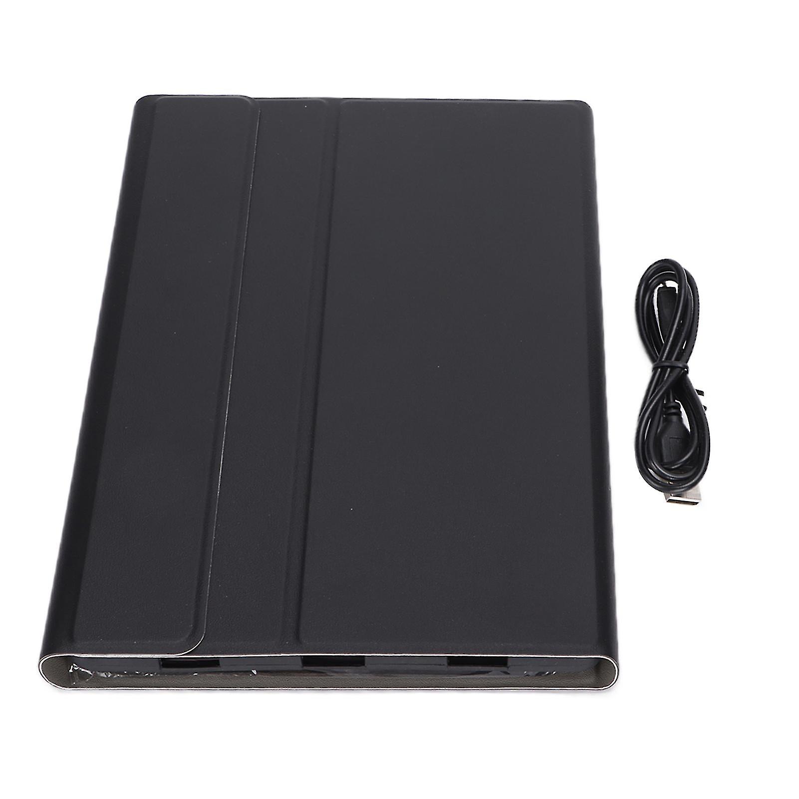 Wireless Removable Keyboard Backlit Computer Accessories With Pu Leather Case For Lenovo Tab 11in J606fblack