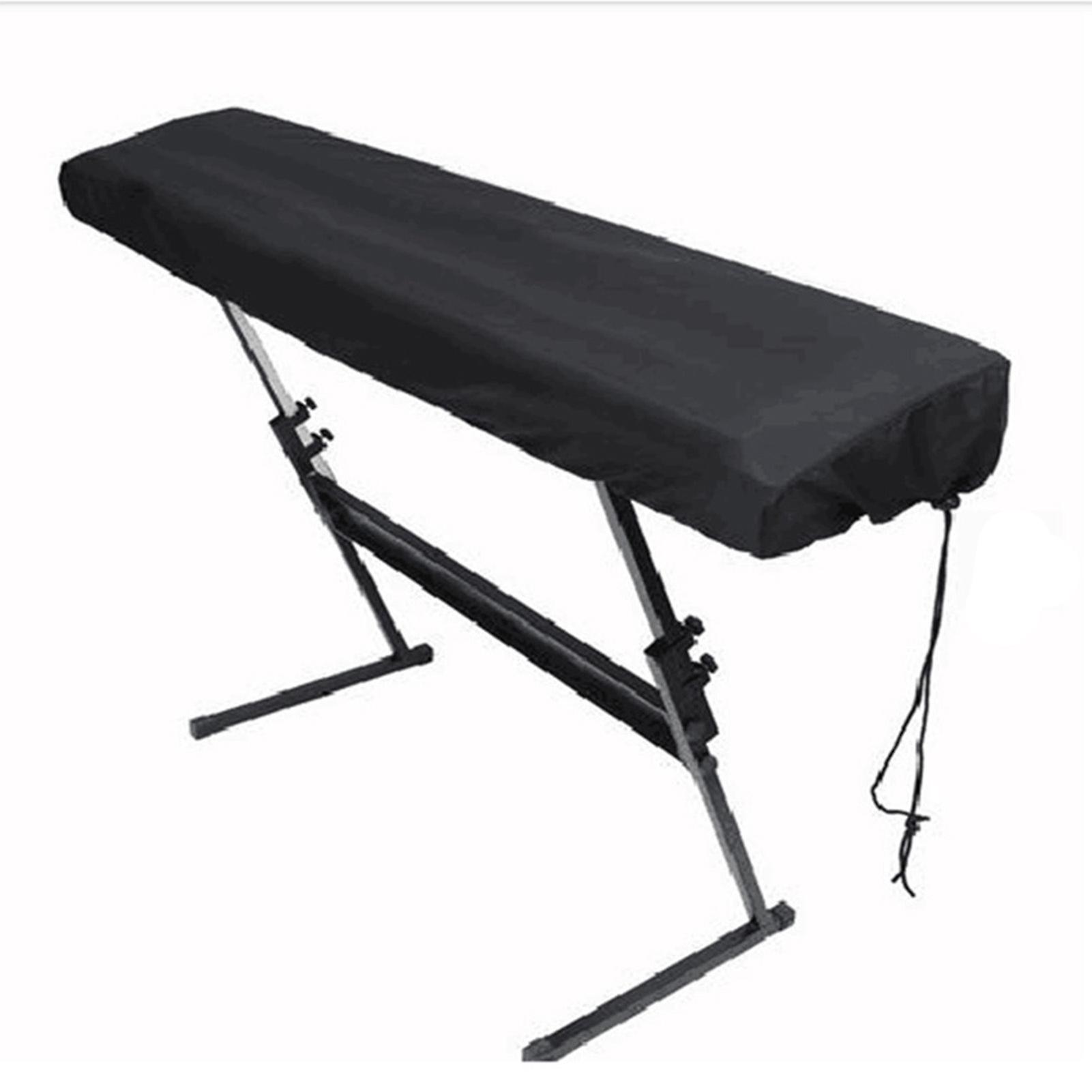 61/88 Keys Electric Piano Keyboard Dust Cover Adjustable Electric Piano Keyboard Covers With Drawstring For Digital Electric