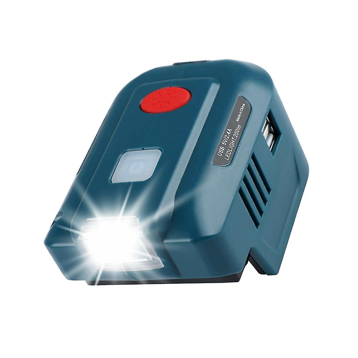 For 18v 150w Portable Power Supply Inverter Lithium Battery With Ac Outlet And Dual Usb 200lm Led L