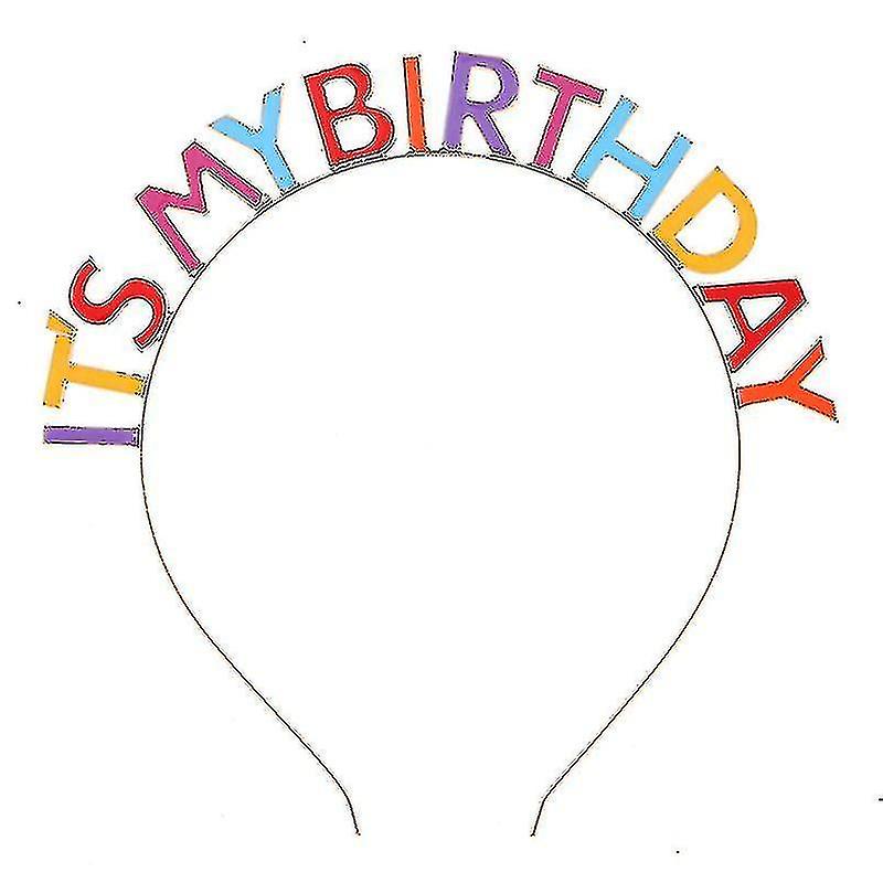 Bursdagsfest dekor hodeplagg Macaron Det er bursdag hodeplagg Hodebånd