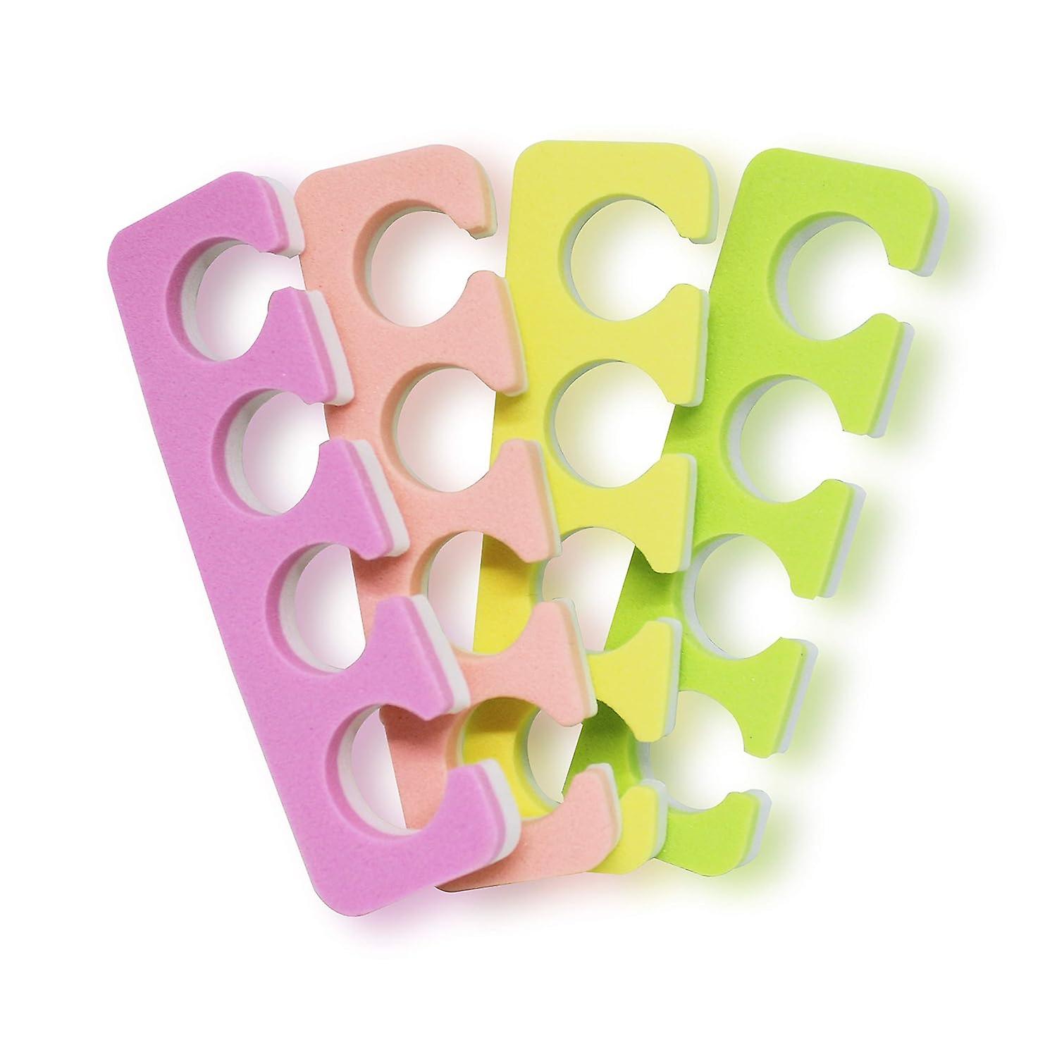 Toe Separators Set - Premium Pedicure Tool Kit 24 Pcs Super Soft & Durable