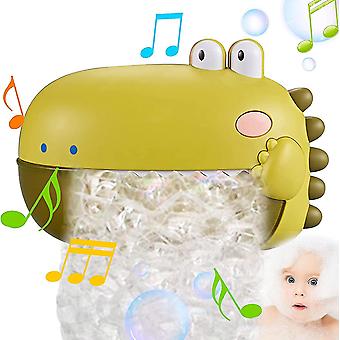 Baby Badspeelgoed, automatische Dinosaurus Bubble Machine Met Muziek, Leuke Tod...