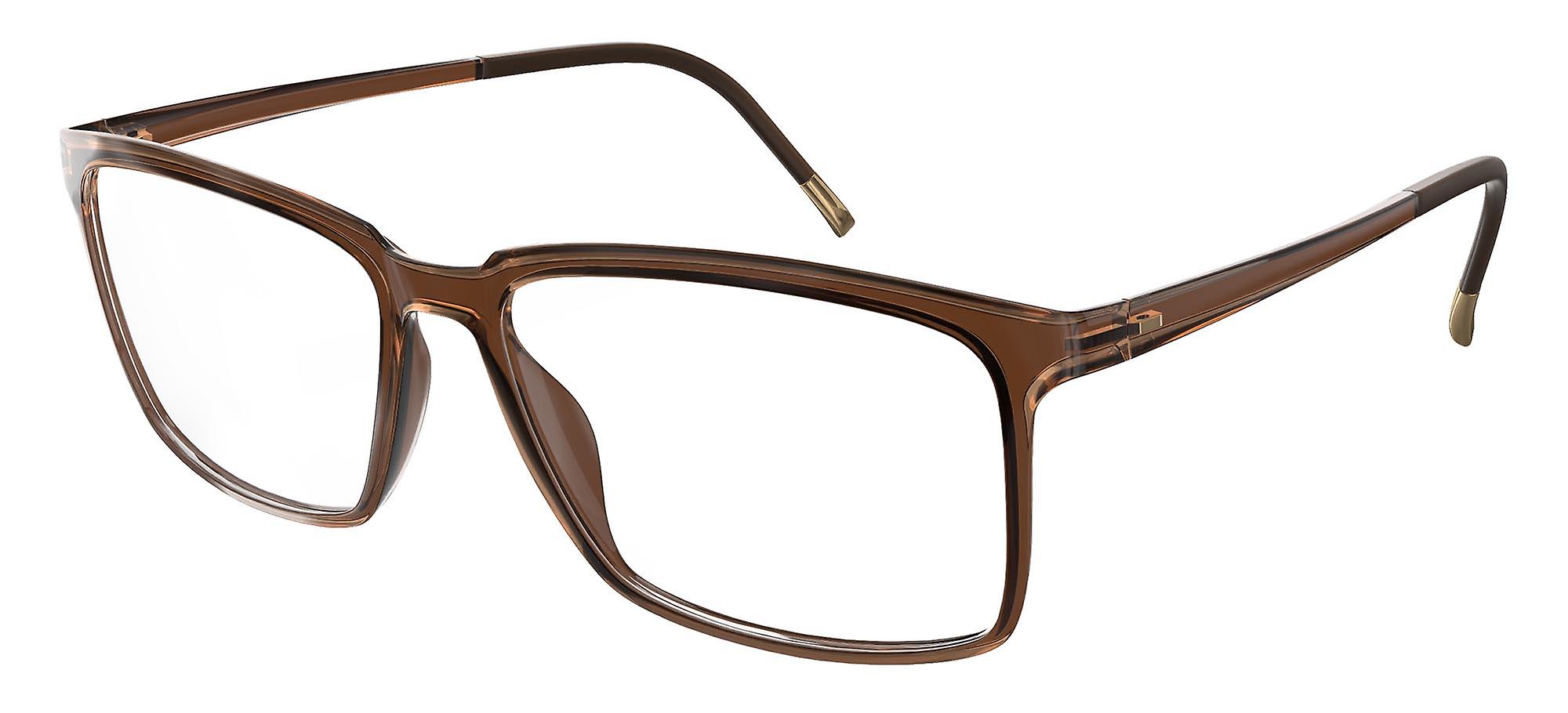 Eyewear Frames Silhouette EOS VIEW 2928 MIDNIGHT BROWN 54/15/0 Man