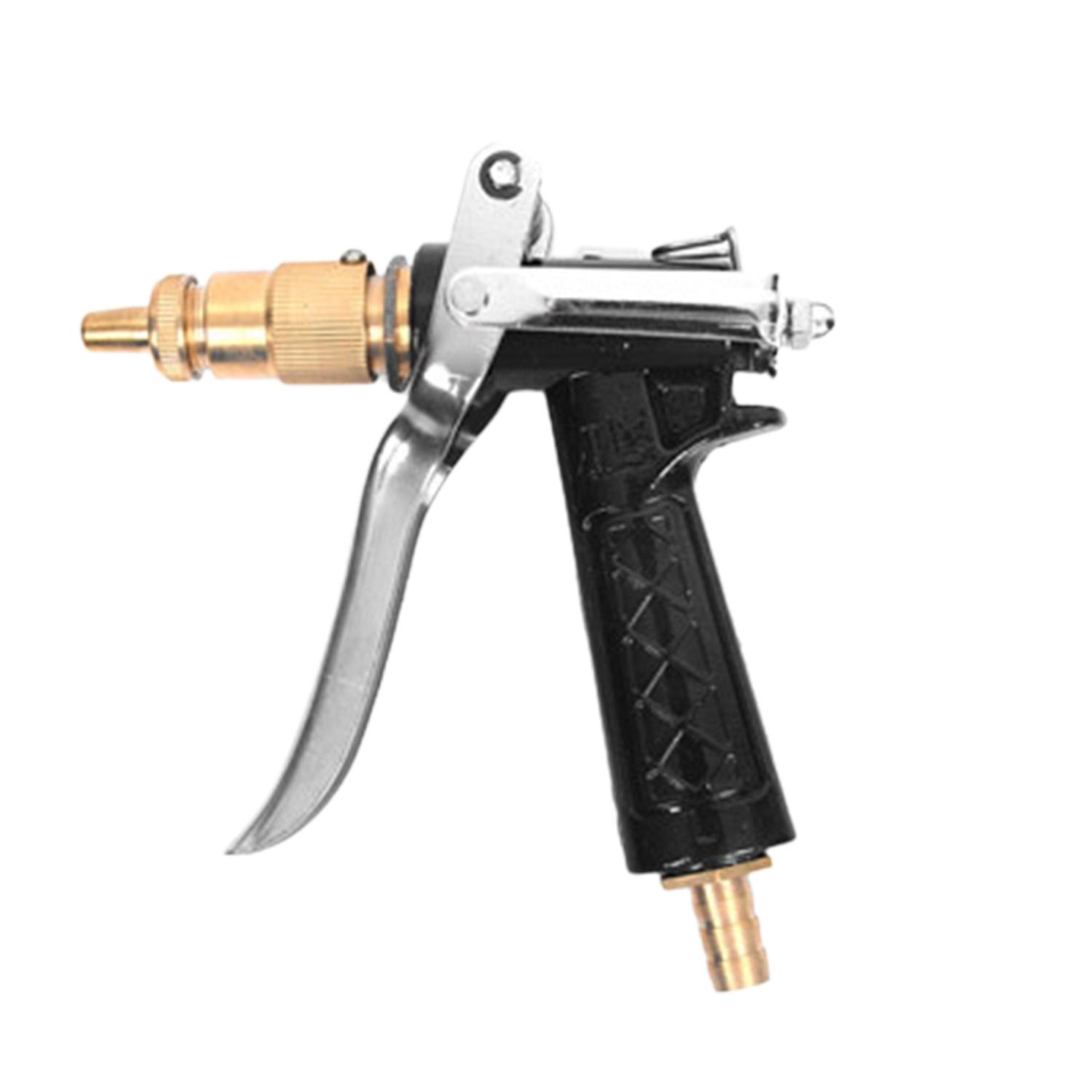 Hose Nozzle Ergonomic Grip Anti-rust Aluminum Alloy Heavy Duty Hose Nozzle compatible Window