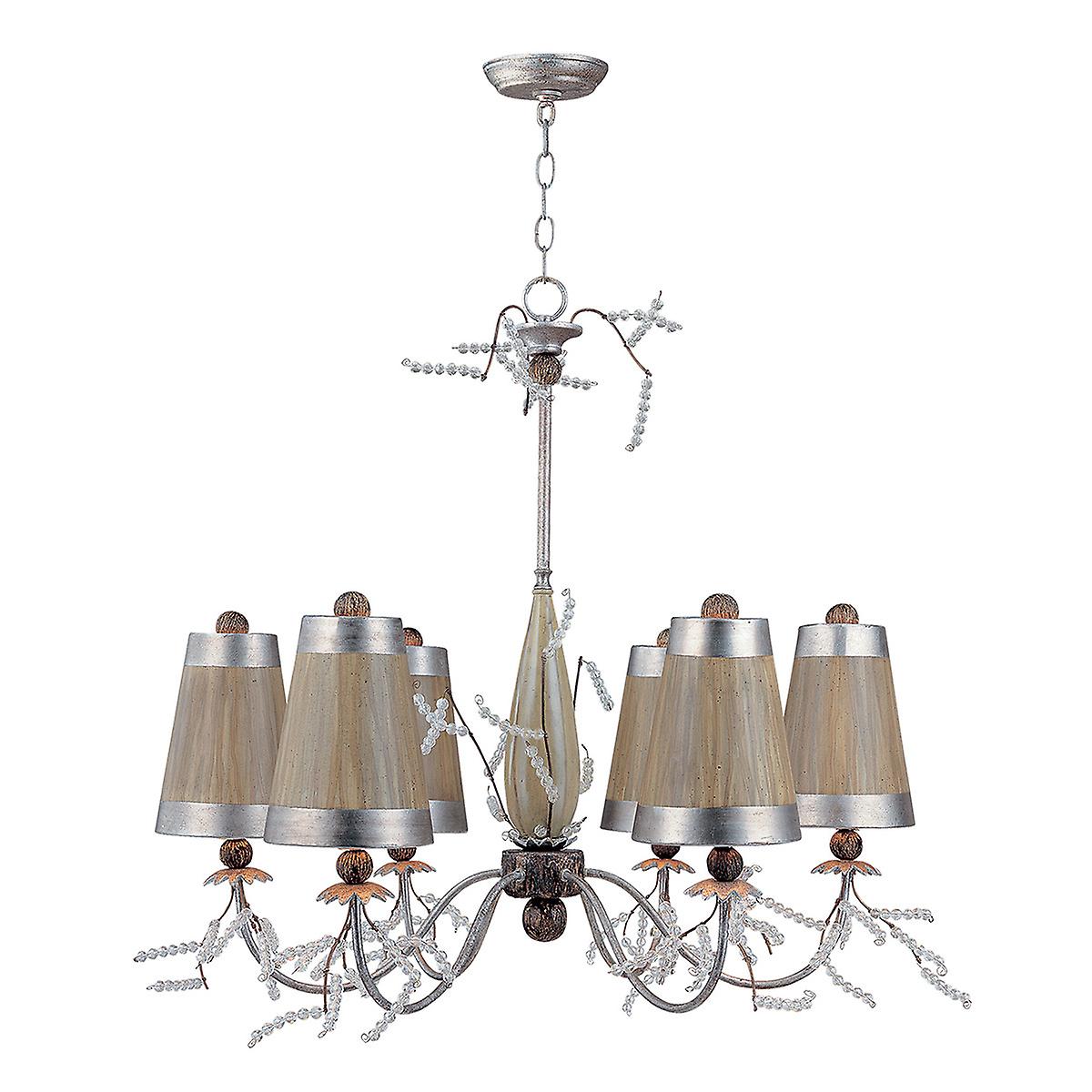 Kristal Luxe Multi Arm 6 Light Chandelier