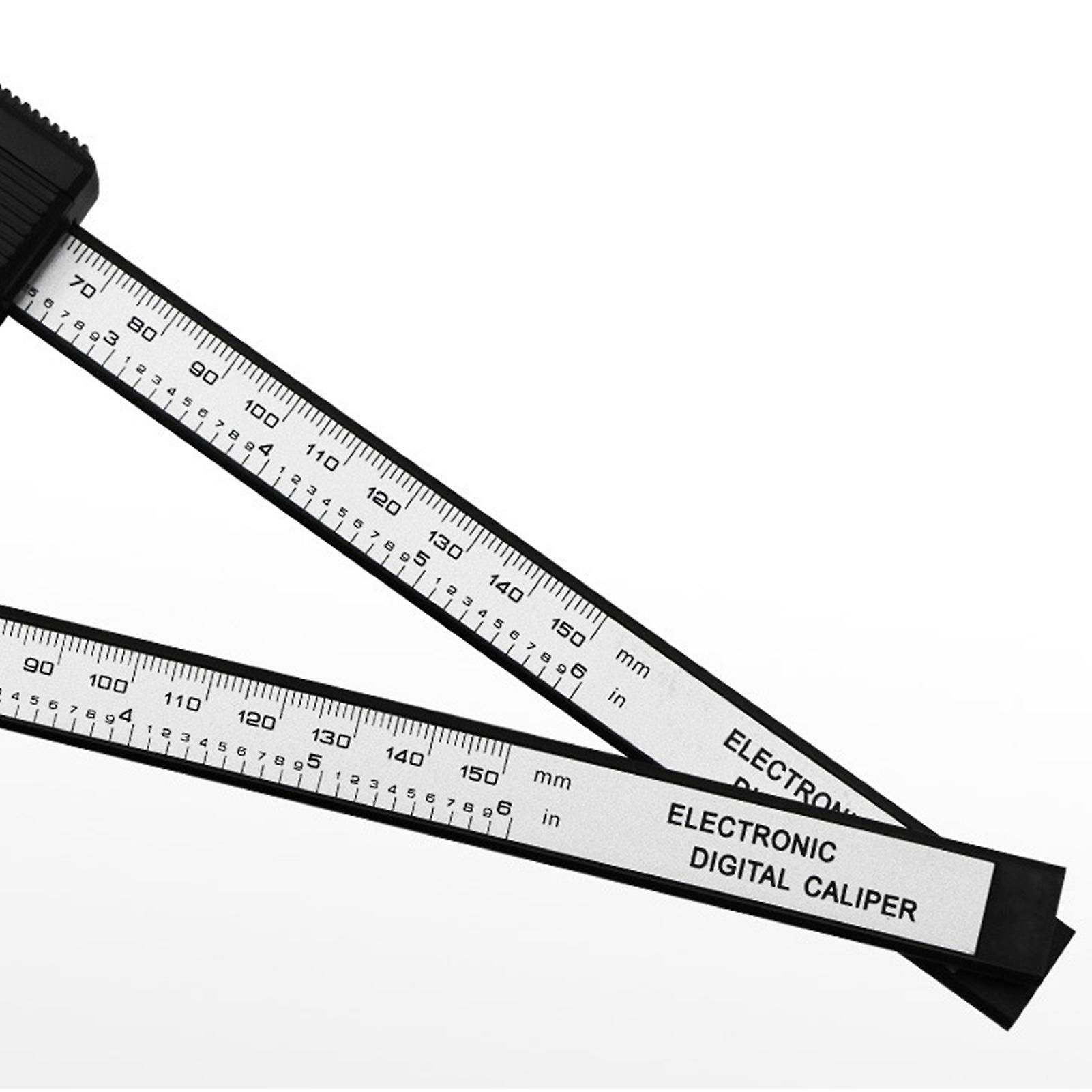 Black Electric Digimatic Caliper Stable LCD Clear Reading Simple High Strength Electronic Caliper 0‑150mm 