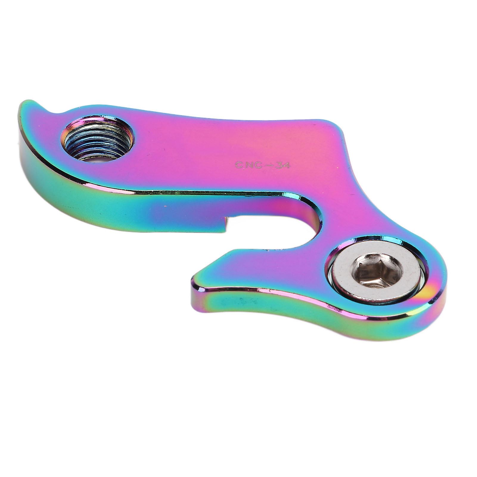 MOTSUV 1 Pcs Bike Derailleur Hanger CNC Aluminum Alloy Wear Resistant Bicycle Rear Tail Derailleur34