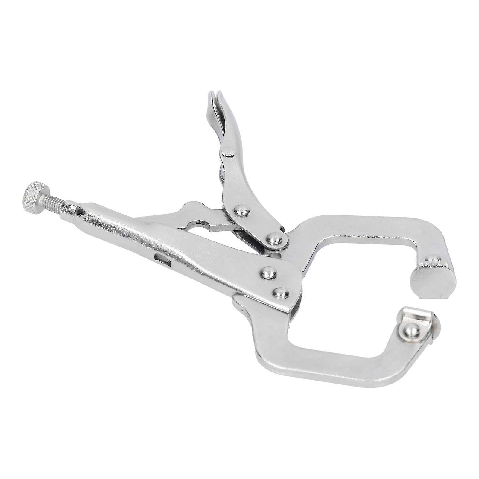 Locking Pliers CShaped Woodworking Quick Clamp Fixing Welding MultiFunction Tool 6in