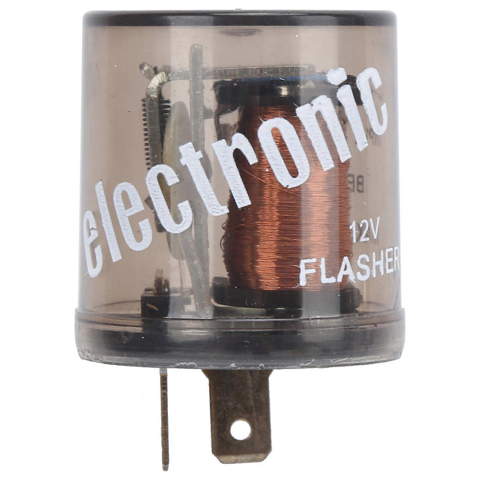 12V 2 Pin Front Left/Right Turn Signal Relay For Chevrolet C1500 1993-1999