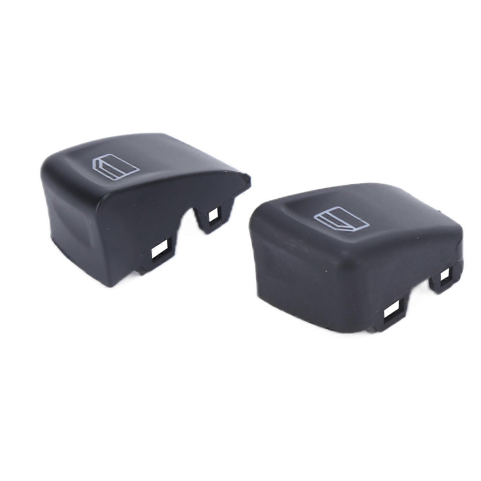 Window Control Button Cap,2pcs Window Switch Control Window Switch Button Cap Car Accessories Elevated Design