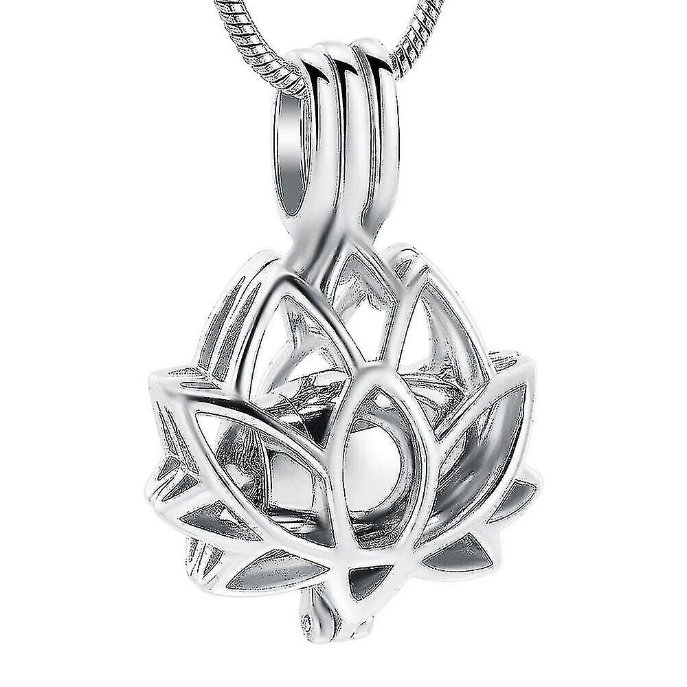 Crémation Bijoux Cendres Pendentif Collier avec Urne Creuse