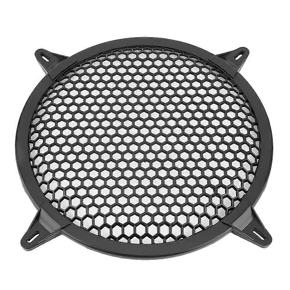 10 Inch Car Audio Woofer Speaker Mesh Cover Plastic Protection Guard for Speaker Modification and Dust Prevention
