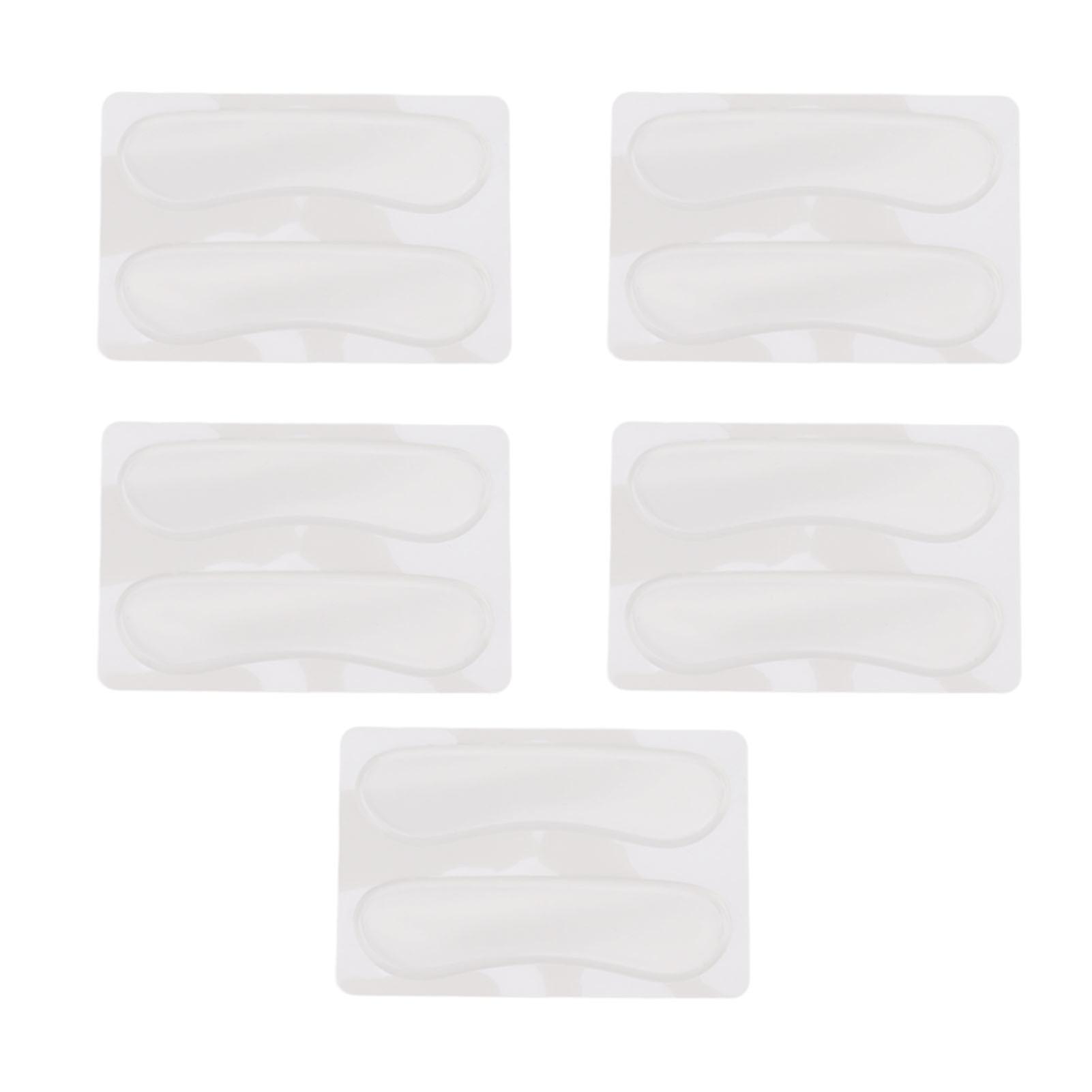 10pcs Long Drum Dampeners Vibration Reduction Soft Silicone Drum Silencers Drum Muffler Drum Mute Pads for Cymbals Transparent