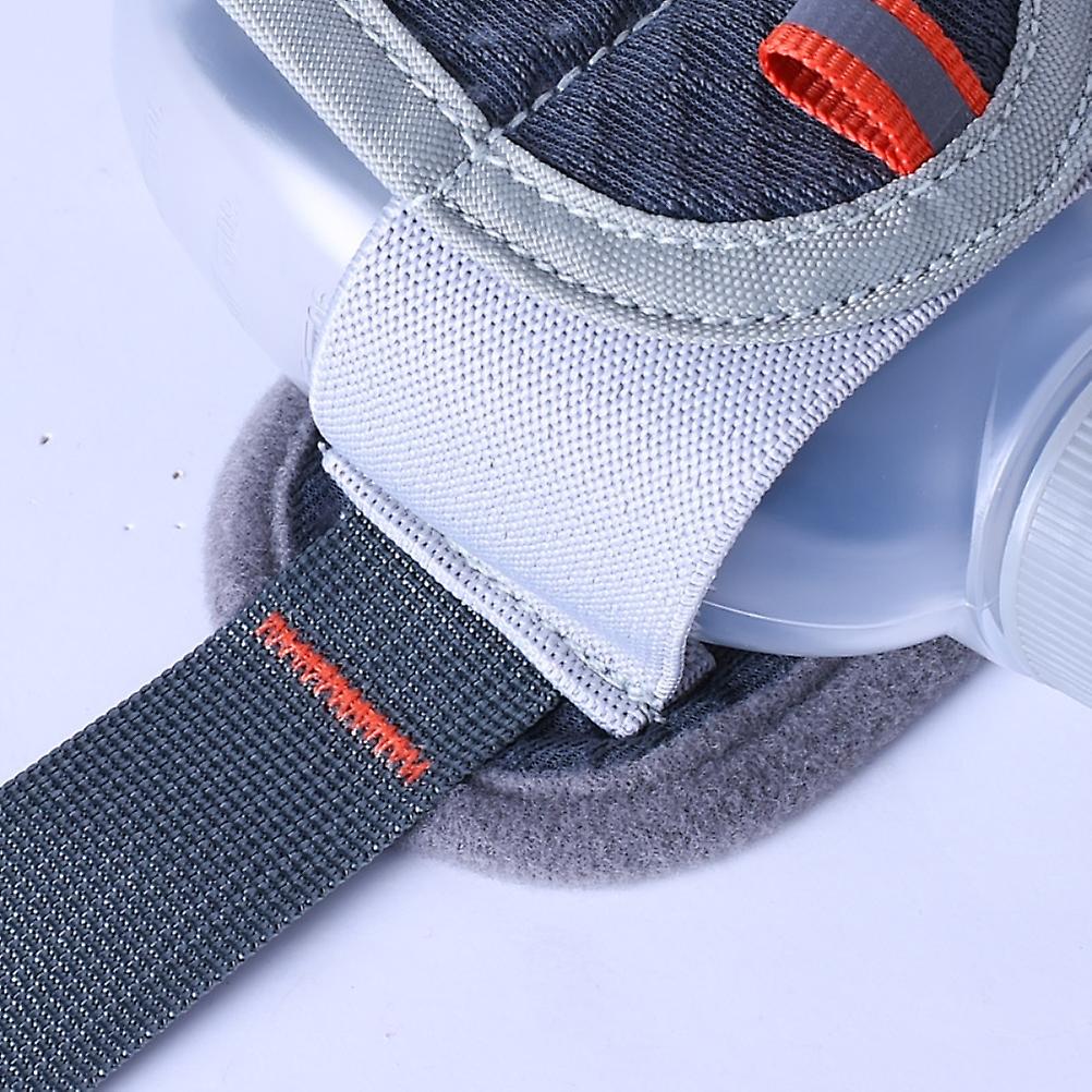 Reflective Running Waist Bag with 2 Bottle Holders Fits Phones Up to 5.5"