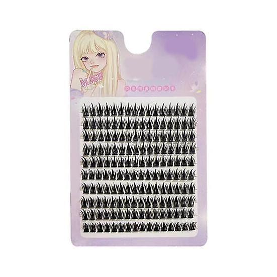 1 Box False Eyelashes Super Soft Decorative Non-Irritating Nice-looking 3D Fluffy Eye Makeup Prop for Girl