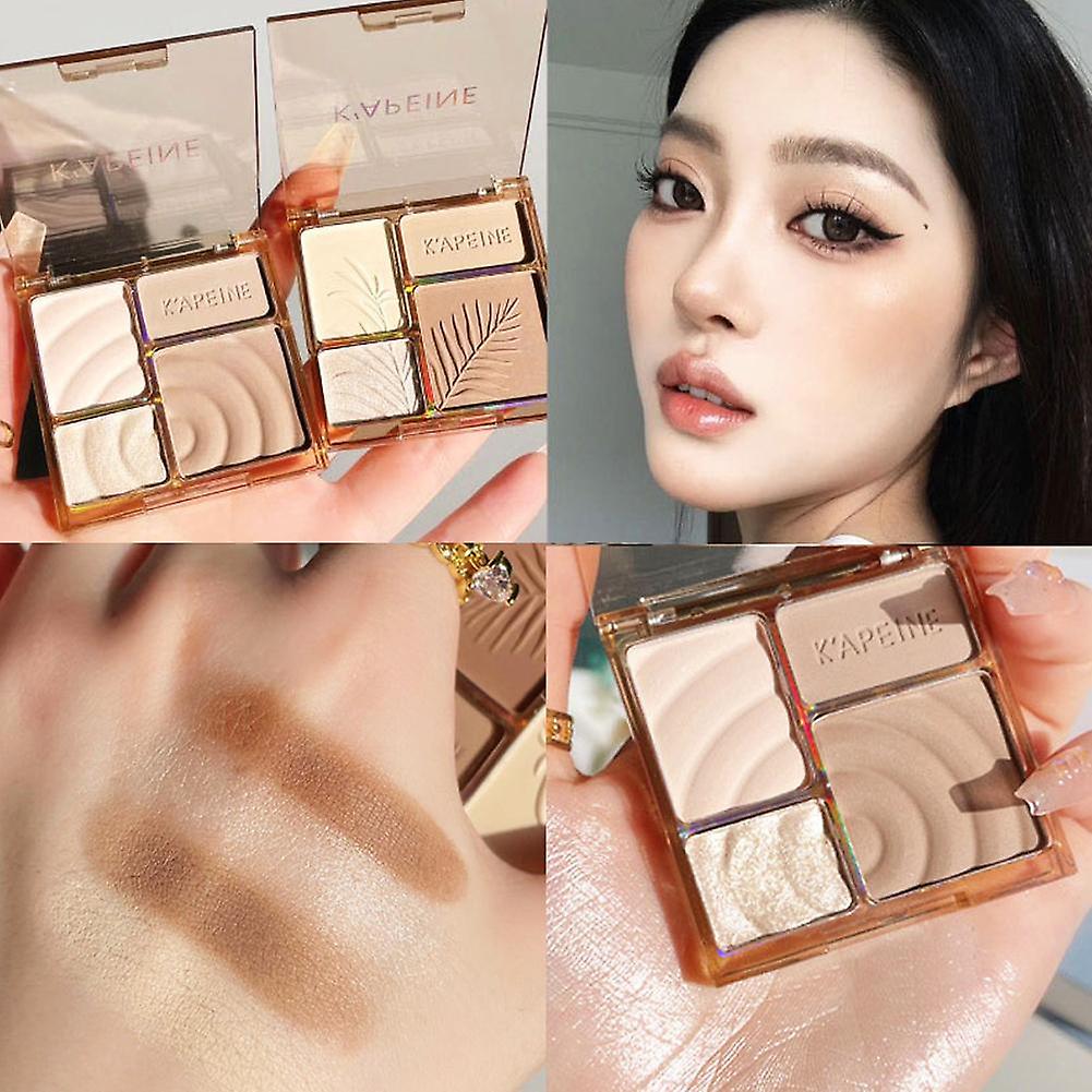 Contouring Palette Highlight Contouring All-in-one Palette Waterproof eye shadow