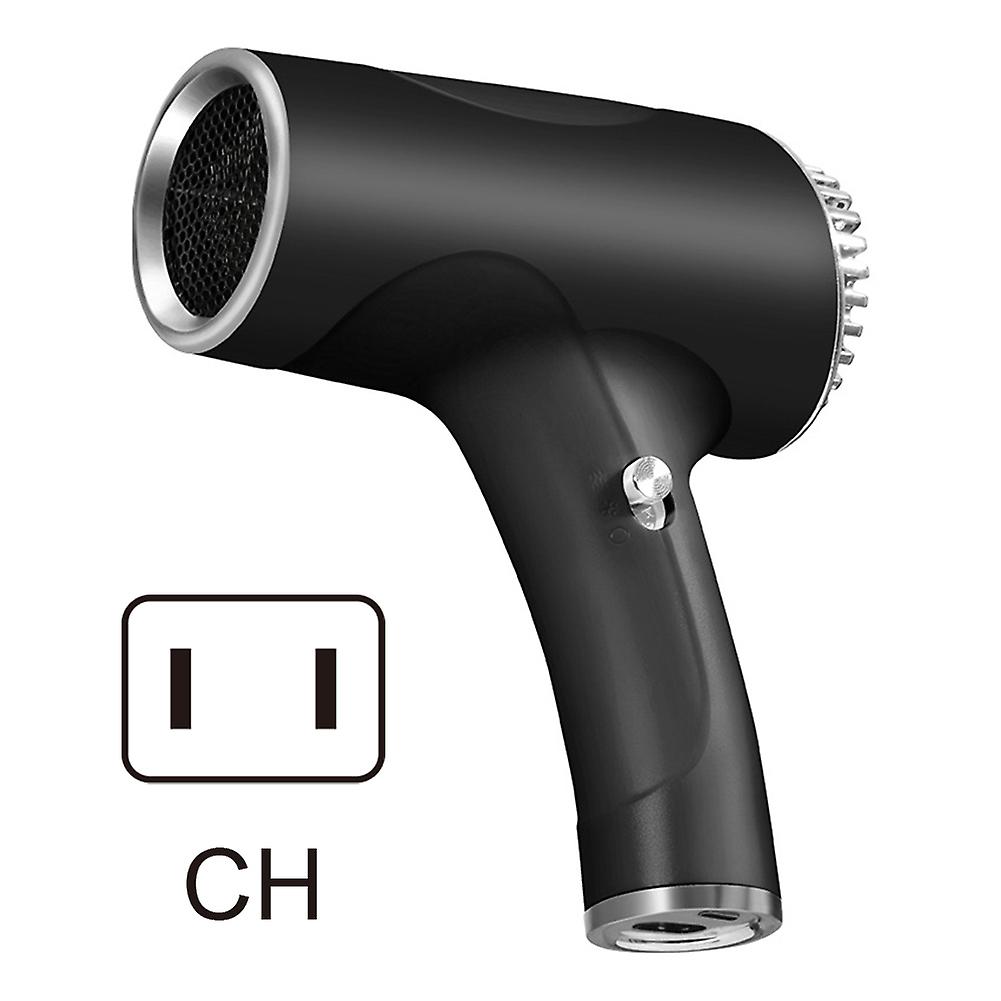 Suszarka do włosów akumulatorowa do użytku domowego, szybkoschnąca, z nawiewem na zimno i ciepło, do długich włosów