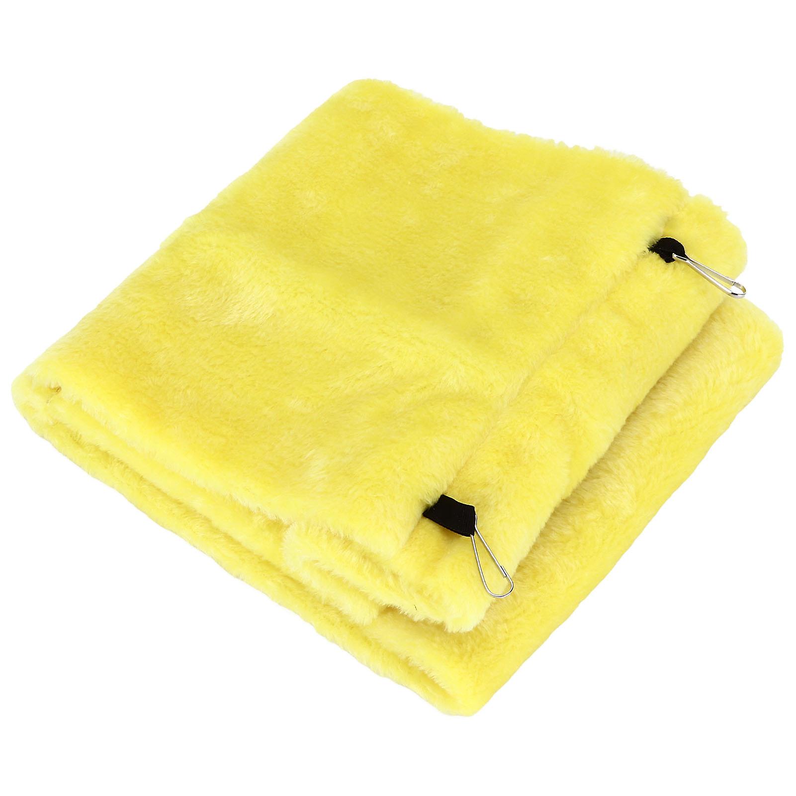 Bird Hammock Large Size Foldable Double Layers Flannel Triangular Bird Cage Hanging Bed for Parrots Hamsters Squirrels