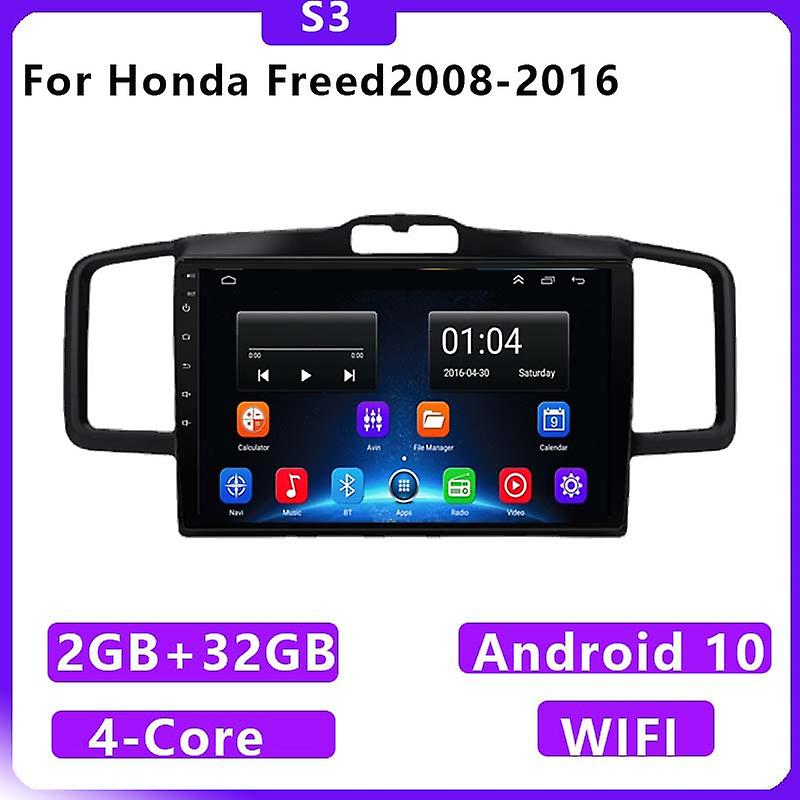 2din Android Auto Radio Player Stereo Radio Multimedia Carplay Gps Navigation For Honda Freed 1 Spike 2008 2009 2010 2011-2016