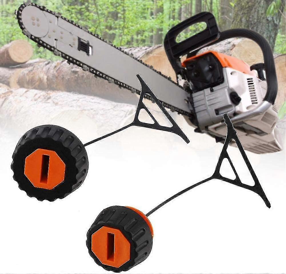 2 قطعة غطاء غاز ل Stihl 028 038 020 021 023 024 025 026 034 036 048 غطاء الوقود أجزاء النفط بالمنشار جزازة العشب التبعي 0