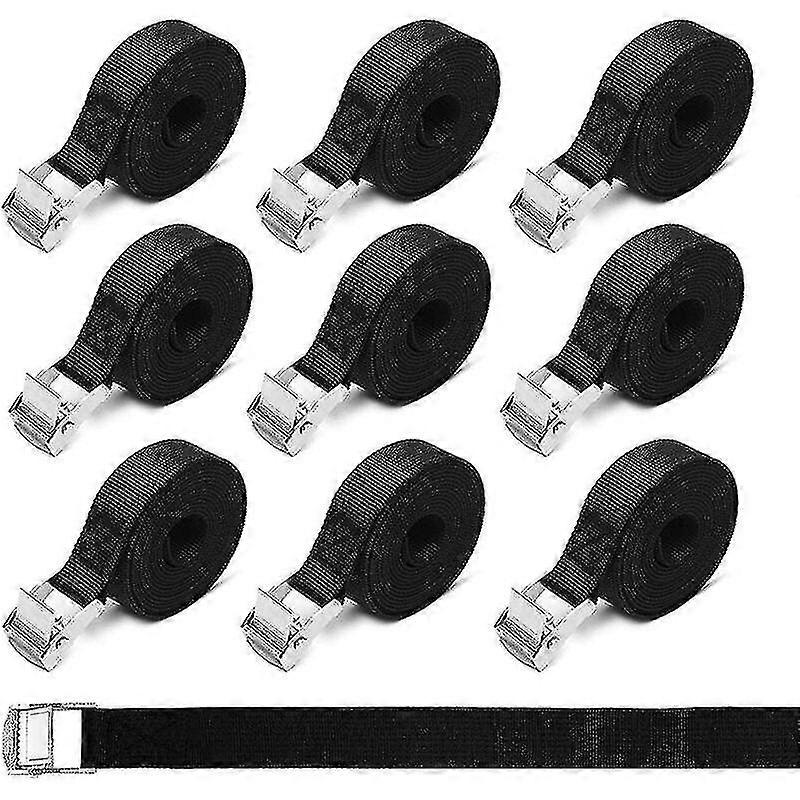 Surringstropper - 10 stk 2.5cm x 60cm korte justerbare stropper