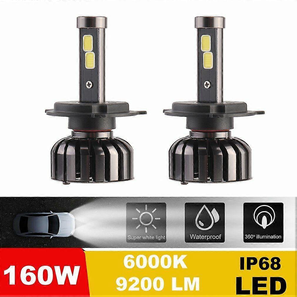 H4 160W Auto LED Scheinwerfer Kit Fernlicht Halogen Xenon Lampe Autozubehör LP