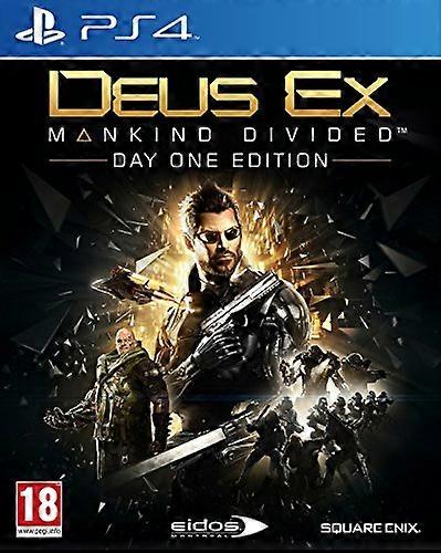 Deus Ex Mankind Divided Day One Edition (PS4) - New & Sealed