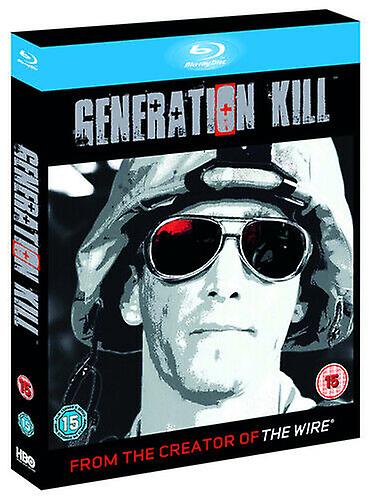 Generation Kill Blu-ray (2010) Alexander Skarsgrd White (DIR) cert 15 3 discs - Region 2