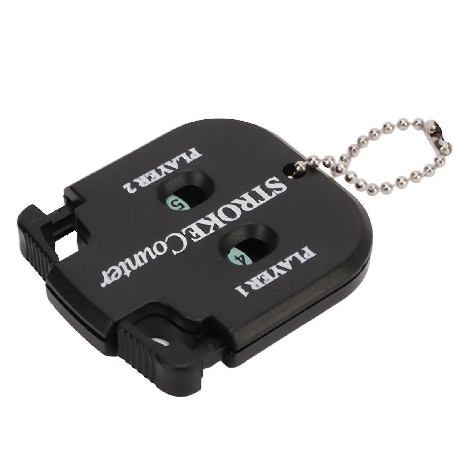 Mini Square Score Counter 2 Player Stroke Counter Portable Golf Score Indicator For Outdoor Sport