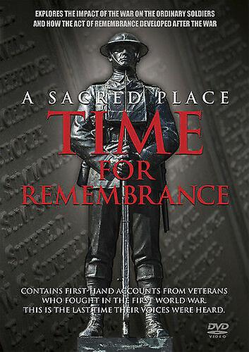 A Sacred Place Time for Remembrance DVD (2014) cert E NEW - Region 2