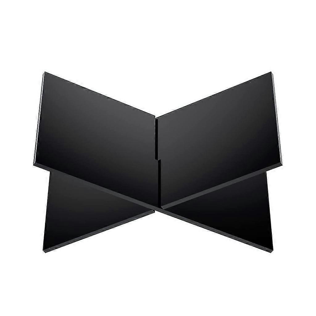 Acrylic Book Holder For Reading, X Shaped Book Stand For Reading Open Books Acrylic Easel Display Stand For Cookbooks -