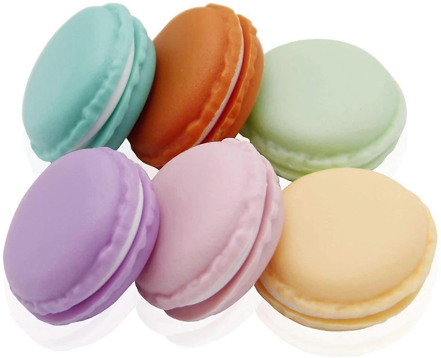 Colorful Macaron Shape Storage Box Candy Cute Pill Case Container(6 PCS)