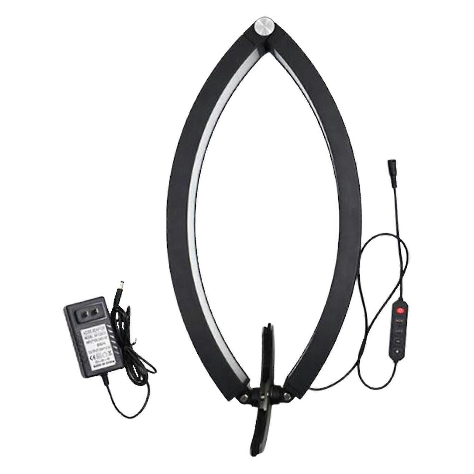 Lash Light Dimmable 40w Manucure Light Makeup Eyelash Lamp Half Circle Light