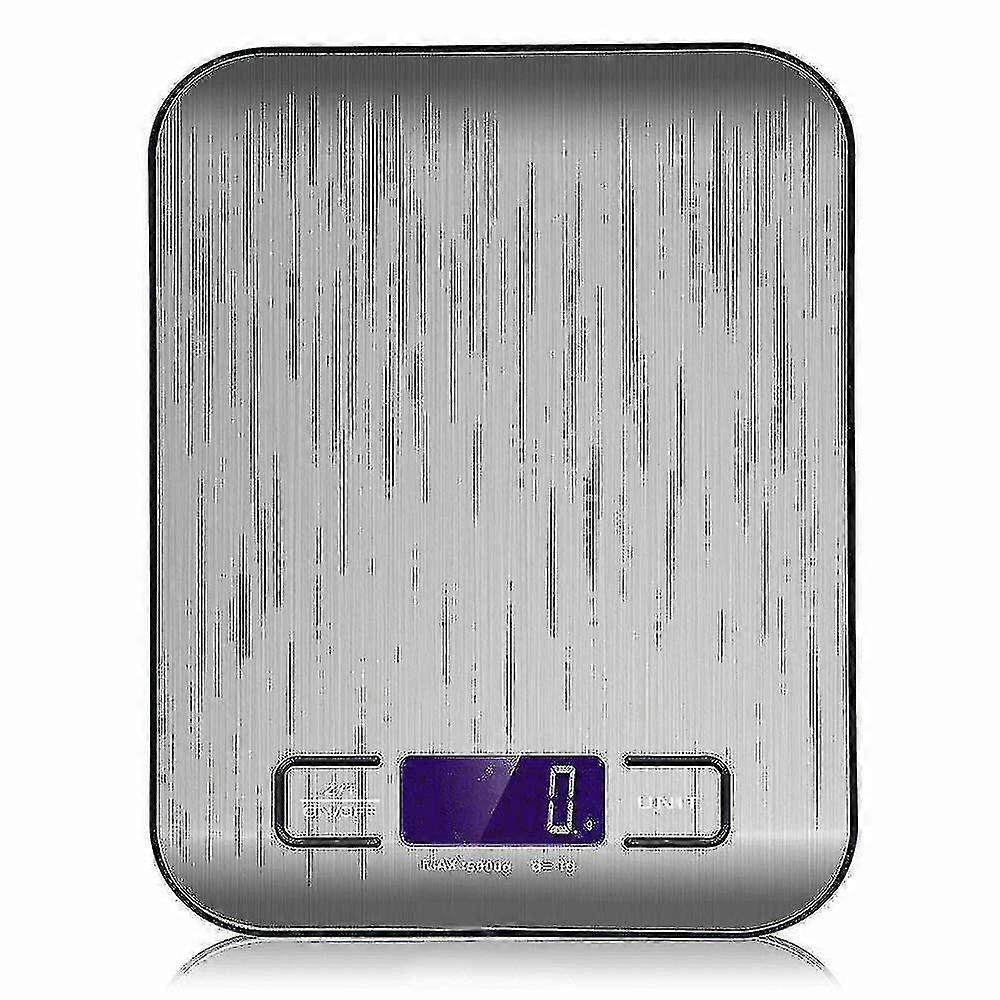 Electronic Usb Charging Kitchen Scale Digital Lcd Measuring Tool - Stainlesswhite