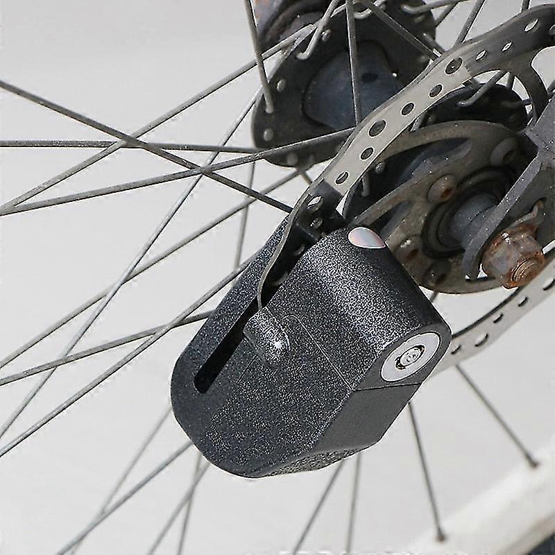 Motorcycle Disc Brake Alarm Lock - 110dB Anti-Theft Security For Harley, Yamaha & More