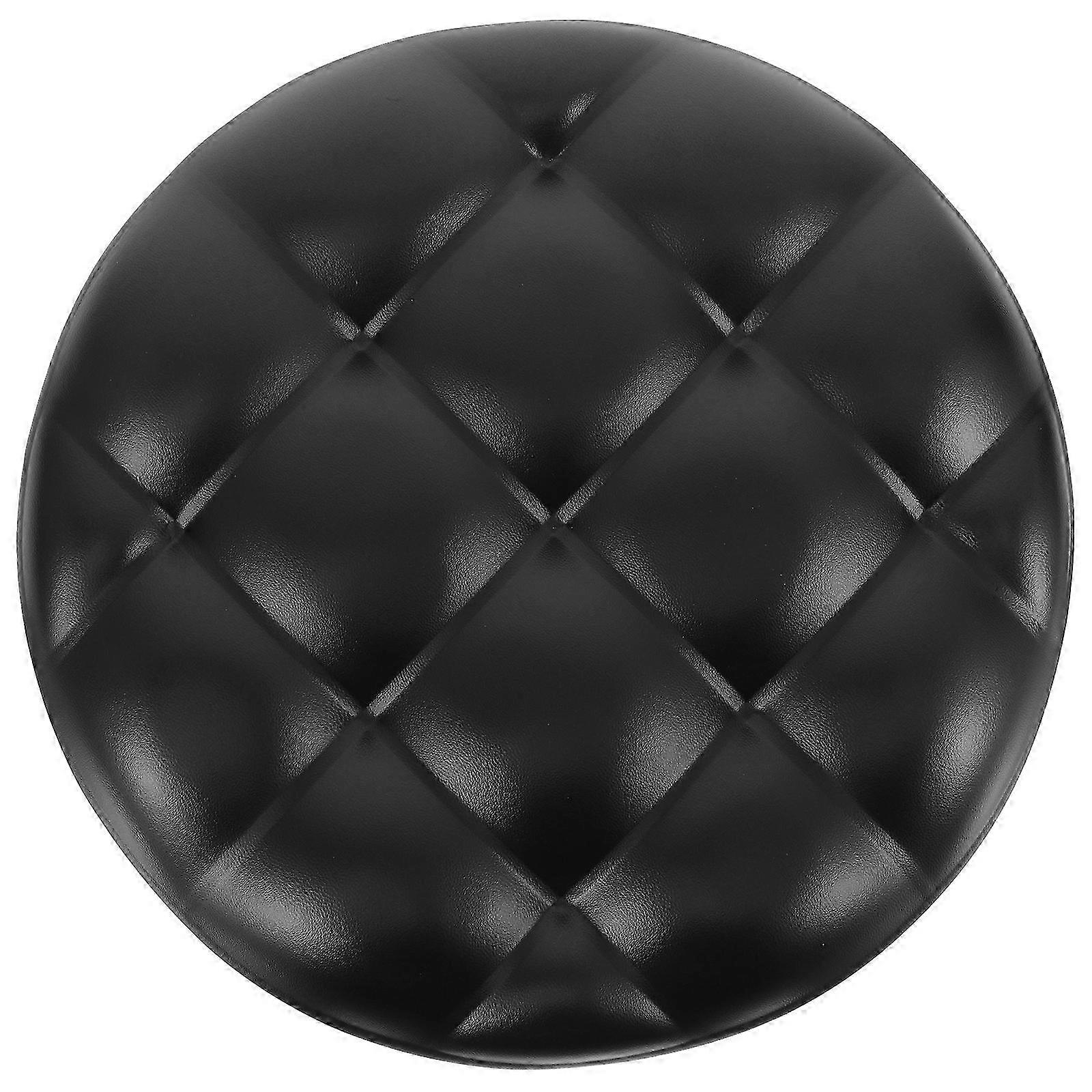 Round Stool Seat Sponge Stuffed Stool Seat Bar Stool Replacement Surface Padded Stool Seat