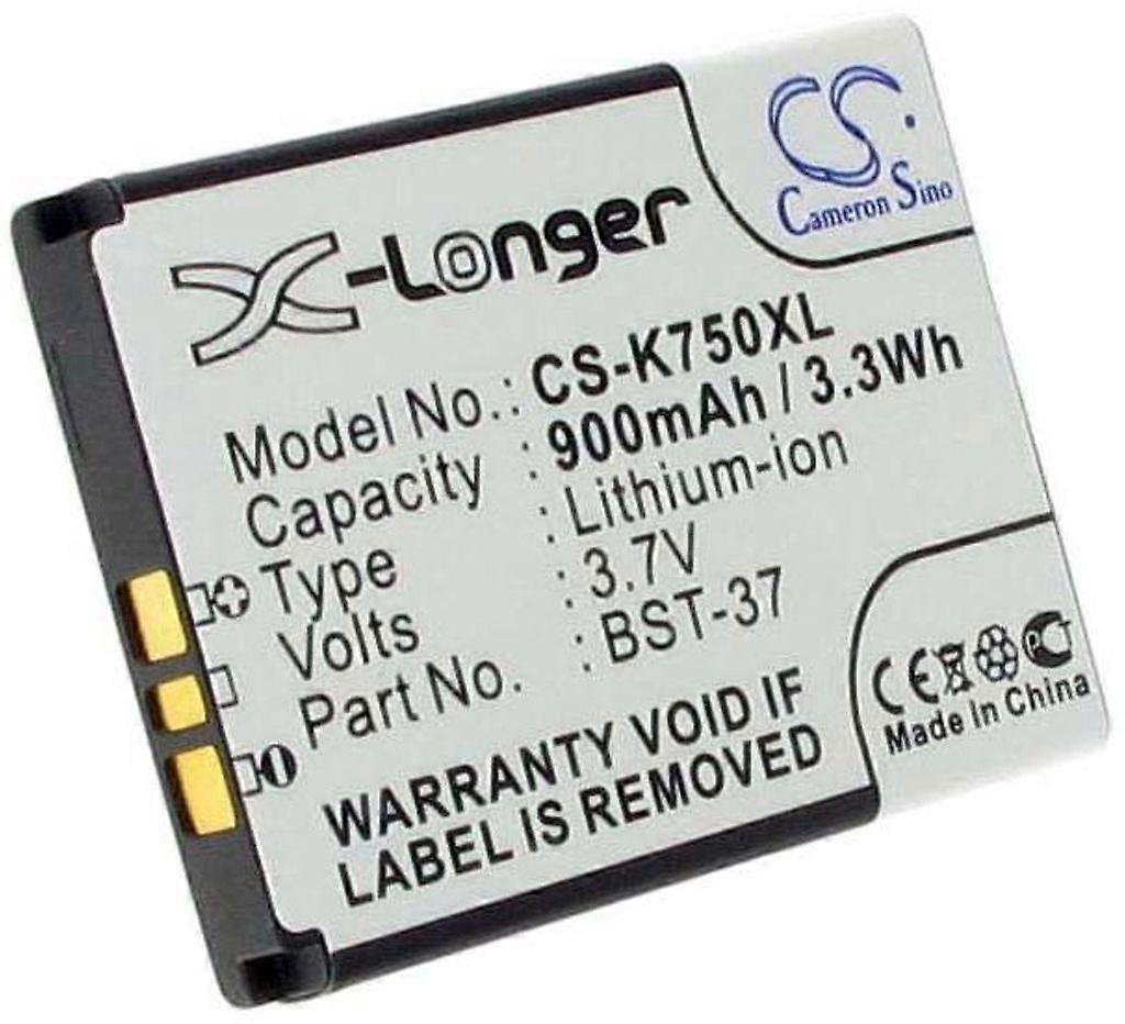 Batteri for BST-37 erstatningsbatteri