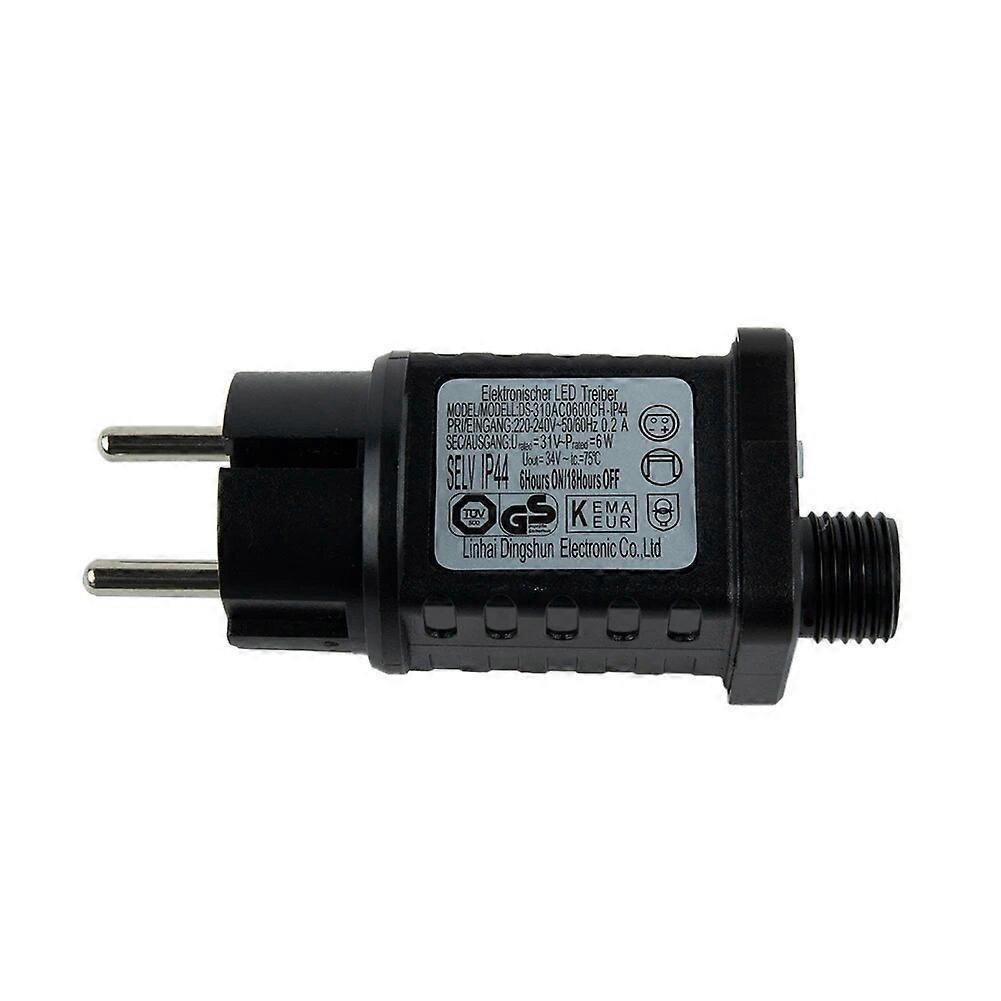 Power Adapter Get Creative With Transformer String Lights 6W 31V LED Timer Power Supply Adapter Waterproof IP44 Technology