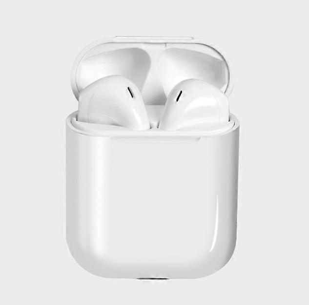 Mini binaural bluetooth headset i13 white-standard