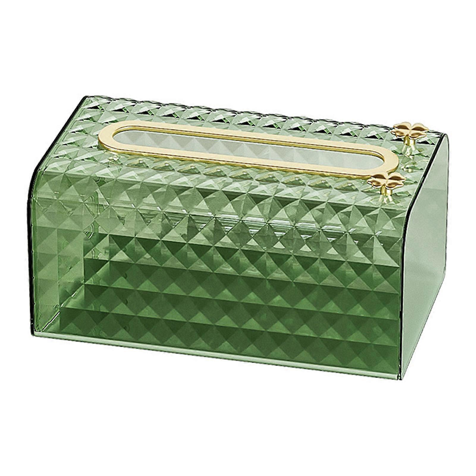 Modern Rectangular Tissue Box Non-Slip Stable Tissue Holders for Bedroom and Living Room