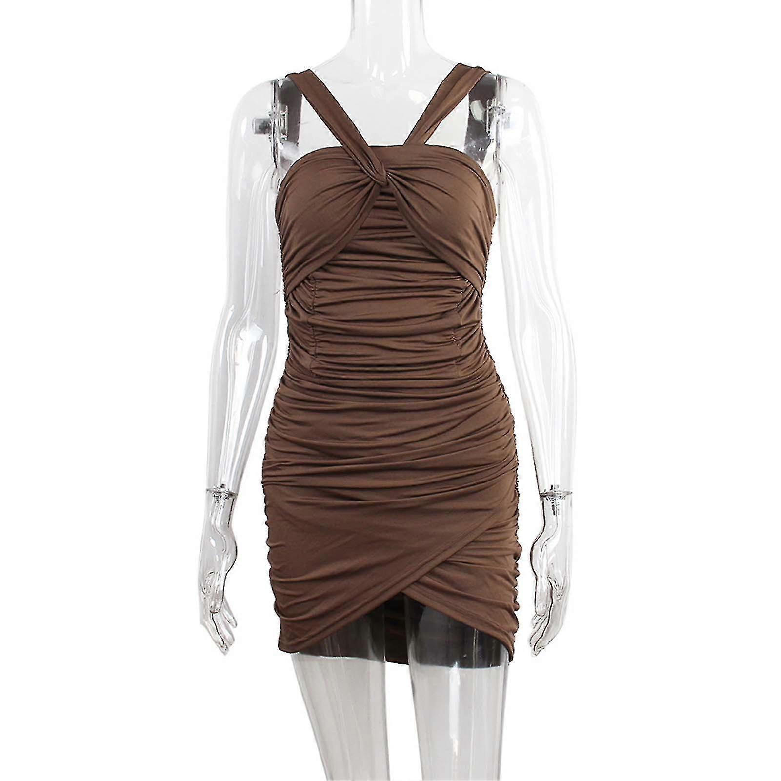 S -twist Backless Pleated Hip Skirt All- Able Clothing For