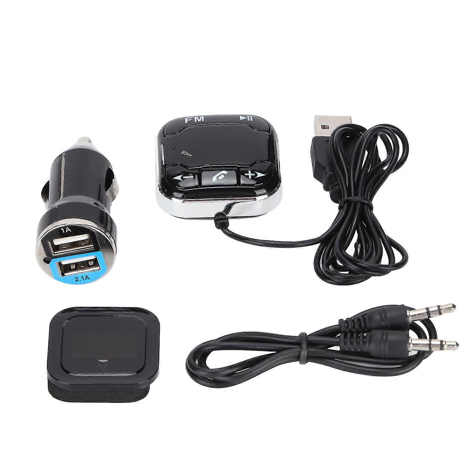 BT760 Bluetooth FM Transmitter Wireless FM Radio Adapter Car Kit with Hands Free Calling