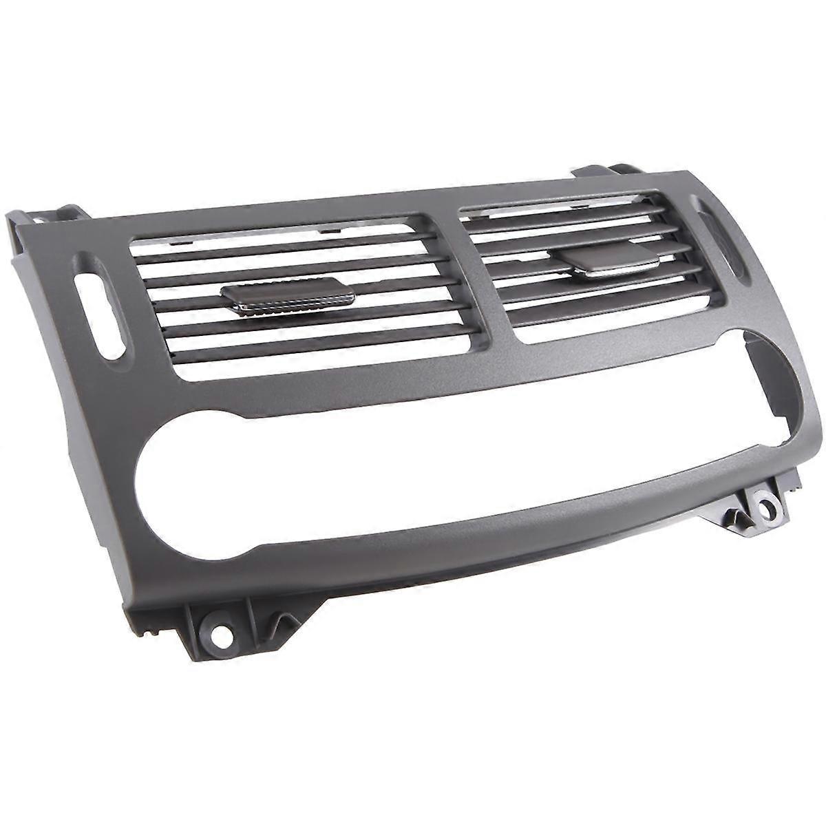 Front Central Air Conditioning Middle AC Vent Outlet Panel Cover for E-Class W211 2003-2008(Dark Gr