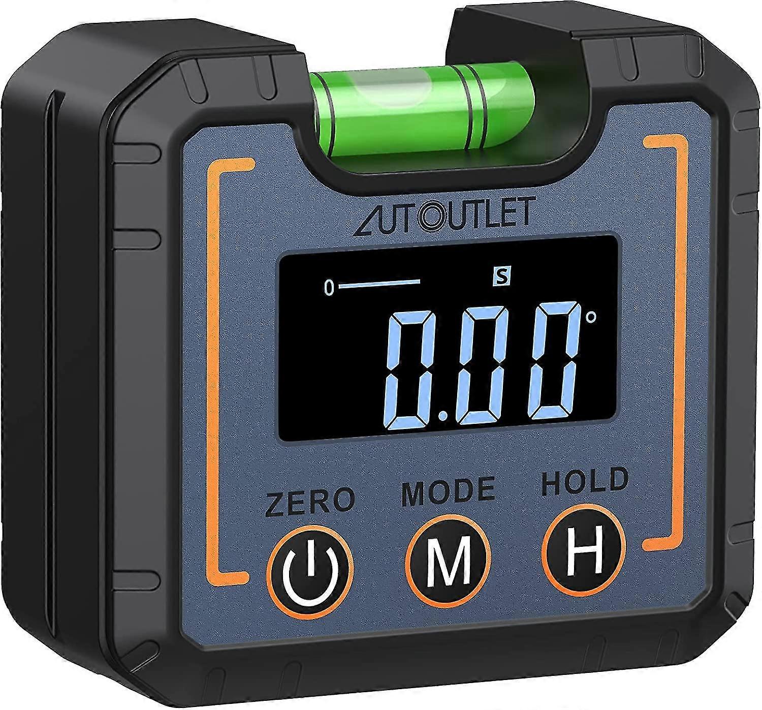 Digital Inclinometer, Protractor Lcd Angle Finder Bevel Box., Grey