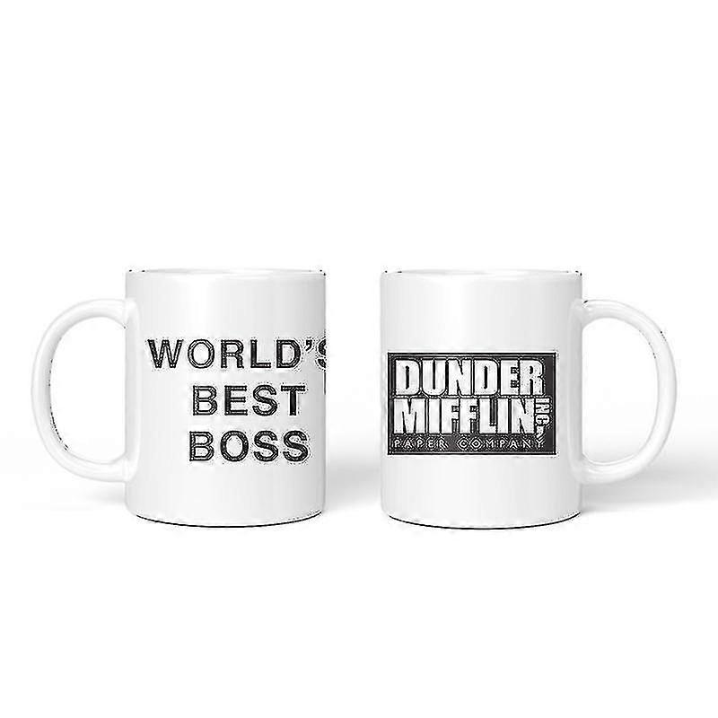 1pc Mug Funny World's Best Boss Coffee Mug Ceramic Tea/milk/cocoa Mug Unique Office Gift