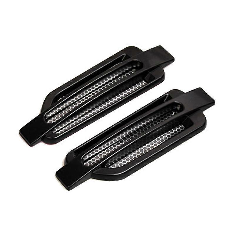 2 Pcs Side Decor Sticker for Car High Reliability Sticker Accessories ABS