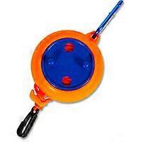 8M Retractable Clothesline with 10 Retaining Loops and 20 Clothespins