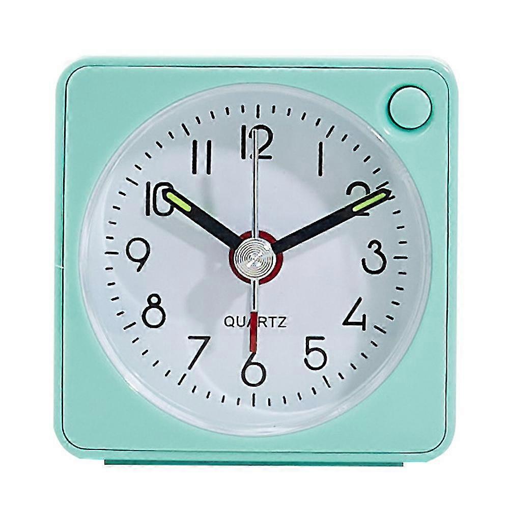 Small Battery Travel Alarm Clock With Snooze Function, Light Mute