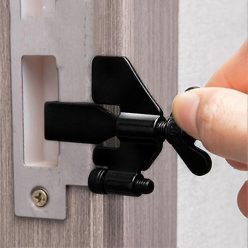 قفل باب الفندق العيش بمفردك الدفاع عن النفس توقف الباب عن السفر منع السرقة -