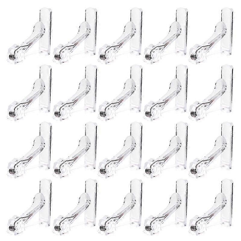 20pcs Plastic Spring Tablecloth Clips Adjustable Table Cloth Fixing Clamps Clips